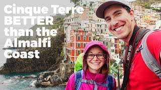 Cinque Terre BEST place in ITALY for NATURE LOVERS  Travel Vlog Day 129 [upl. by Nedarb]