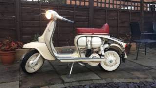 Lambretta Li125 Casa 185 running [upl. by Parette]