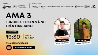 AMA 3  Fungible token và NFT trên cardano với Aiken [upl. by Leighton]