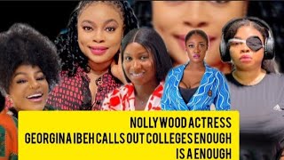 Actress Georgina ibeh ENOUGH IS A ENOUGH [upl. by Dadirac]