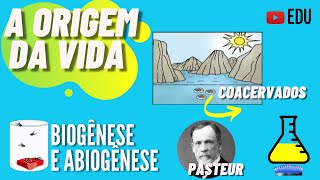 Origem da Vida na Terra  Aula  ANIMAÇÃO [upl. by Hedi]