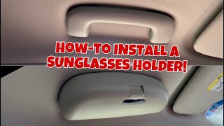 No SunGlasses Holder No Problem Hyundai and Kia Models [upl. by Simmons10]