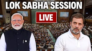 Lok Sabha Live  Parliament Session Live  Congress Vs BJP  Parliament News Today  Sansad [upl. by Emmey]