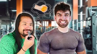 Can I Train My Best Friend into the Worlds Strongest Man in a VS Fruit Smashing Challenge [upl. by Blakely]