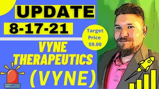 VYNE stock VYNE Therapeutics Inc August Update 8 17 21 [upl. by Osugi]