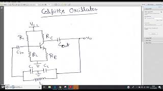 Colpitts OscillatorTheory [upl. by Attaynek]