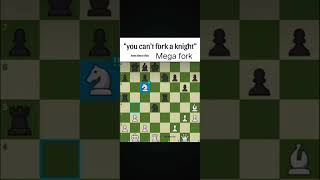 quotYou cant fork a knightquotMega forkchessbrilliantmove phonk [upl. by Killigrew447]