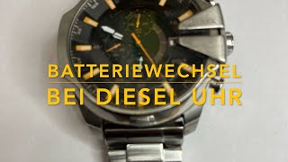 Batteriewechsel bei Diesel Uhr [upl. by Crawford309]