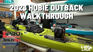 2023 Hobie Outback Walkthrough Newport Vessels NK180 Power Pole Custom Marine Mat and more [upl. by Kassey]