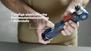 Bosch Akku Winkelschrauber GWI 108 VLI Professional [upl. by Einallem]