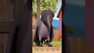 একটি কাক তৃষ্ণার্ত ছিল Ek Kauwa Pyasa Tha Nimboo Kids Bangla 3danimation shorts trending kobita [upl. by Nednyl]