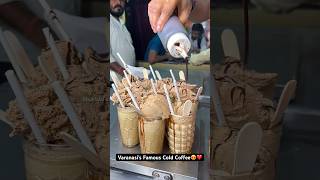 Varanasi’s Famous Cold Coffee😍❤️ Indian Street Food [upl. by Koran93]