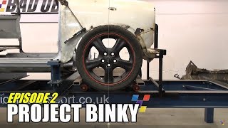 Project Binky  Episode 2  Austin Mini GTFour  Turbo Charged 4WD Mini [upl. by Ginder]