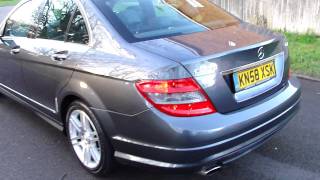 200858 MERCEDES C220 CDI AMG SPORT DIESEL MANUAL [upl. by Ehcadroj]