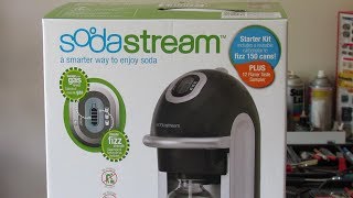 SodaStream Fizz Model FZ9001  Unboxing Assembly and Demonstration [upl. by Worrell]