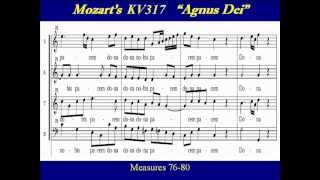 AltoMozart KV3176 Coronation Mass  Agnus Dei [upl. by Vedette392]