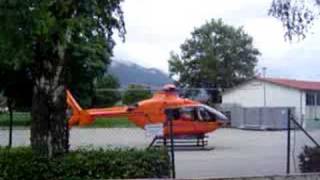 Start Eurocopter EC 135 Christoph 14 in 83224 Grassau [upl. by Alimaj]