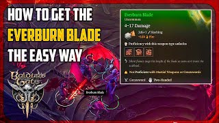 How to get the Everburn Blade  Easy Guide  Bladurs Gate 3 [upl. by Juan]