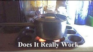 Tea Candle Cooking with Lady Prepper [upl. by Georgeanne]