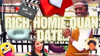 Rich Homie Quan Goes On A Blind Date With Xtra Thicc Bhaddie [upl. by Edeline]