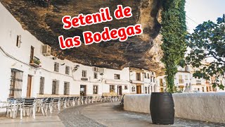 📌 SETENIL DE LAS BODEGAS 4K pueblo blanco incrustado en la roca  Cádiz  Andalucía 18  España [upl. by Whitaker770]