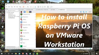 How to install Raspberry Pi OS on VMware Workstation [upl. by Anelim215]