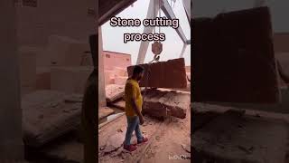 Stone cutting process  sandstone  stonechefscom  How to make sandstone  Best stone for temple [upl. by Llechtim718]