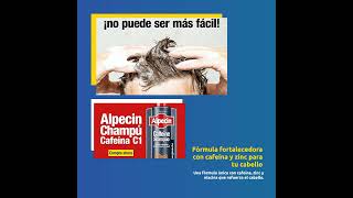 Alpecin Caffeine Shampoo C1 2x 375ml  Champu anticaida hombre y con cafeina [upl. by Ailsun]