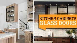 40 Kitchen Cabinet Doors with Glass Fronts Ideas Youll Love [upl. by Balcke]