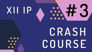 DAY 3  CLASS 12 IP  CRASH COURSE  202223  PANDAS DATAFRAME [upl. by Aicilihp]