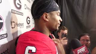 Daylen Everette Postgame Interview  October 12 2024 [upl. by Aneba]