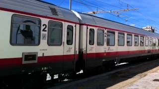 Frecciabianca 9801 in partenza Termoli [upl. by Tera155]