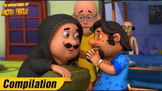 New Compilation  53  Hindi Cartoon  Motu Patlu  S09  spot [upl. by Sulrac]