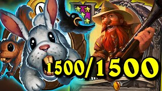 Eating 15K Stats in 1 Turn  Hearthstone Battlegrounds [upl. by Kassey846]