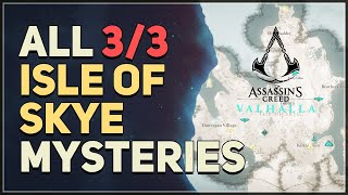 All 3 Isle of Skye Mysteries Assassins Creed Valhalla [upl. by Kikelia]