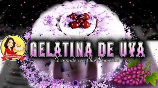 Gelatina mosaico de uva con tres leches🍇🍇🍇😋 [upl. by Eanore]