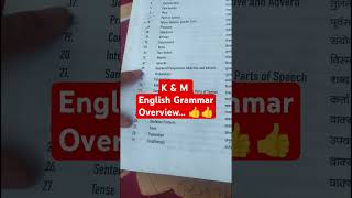 Kamp M English grammar book by Manish Swami  overview competition englishgrammar shortvideo [upl. by Mansfield389]