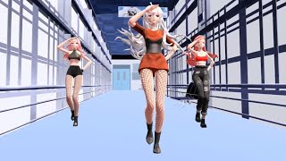 【MMD】極楽浄土 Gokuraku Jodo Haku Luka Teto【Motion and Model DL】  Ani MMD 22 [upl. by Ilzel]