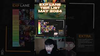 EXP LANE TIER LIST MAY 2024 [upl. by Aillicsirp]