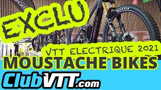 Moustache Bikes la nouvelle gamme vtt Moustache Bikes 2021 en exclusivité  676 [upl. by Artenahs]