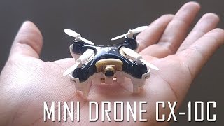 Reviewรีวิว Mini Drone CX10C โดรนจิ๋วบินหึ่งไปทั่วห้อง [upl. by Elehcin]