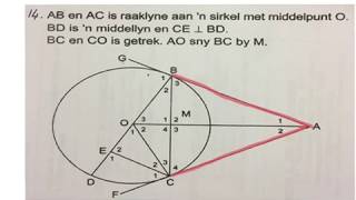 Euklidiese meetkunde Graad 1114 wiskdou [upl. by Notlem]