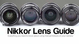 Nikkor Lens Guide [upl. by Ardnuahs]