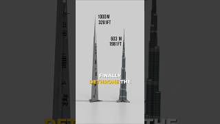 Jeddah Tower Finally Restarts Construction megaproject jeddahtower jeddahcity saudiarabia [upl. by Edmunda]