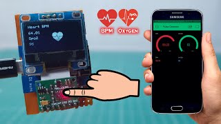 ESP8266 Pulse Oximeter Blynk BPM SpO2 [upl. by Blynn]