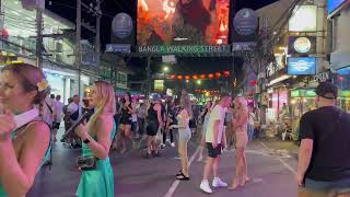 Phuket Nightlife Patong Beach Bangla Walking Street [upl. by O'Donnell159]