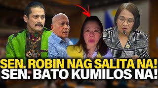 KAKAPASOK LANG SEN BATO AT SEN ROBIN NAG SALITA NA TAONG BAYAN GALIT NA LIZA TAMBA MAY KALALAGYAN [upl. by Suilmann]