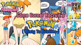 Game Corner Recruits  Misty To Bubbles   Feat pokemon dan PostandBroadcast2019 [upl. by Goldy18]