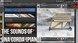 THE SOUNDS OF  UNA CORDA PIANO [upl. by Manton]