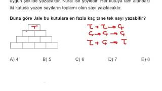 2017 Kanguru Matematik 56 Benjamin 27 Soru [upl. by Garneau]